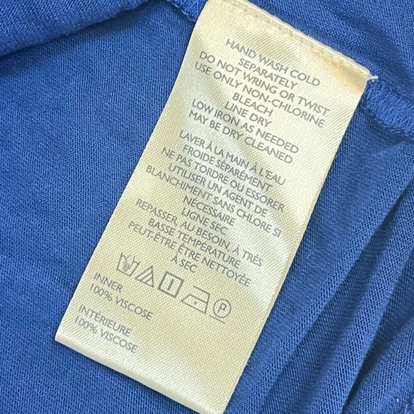 Anthropologie Blue Ruffle Trim Textured Sleeveless Mini Dress M NWT - Picture 8 of 10